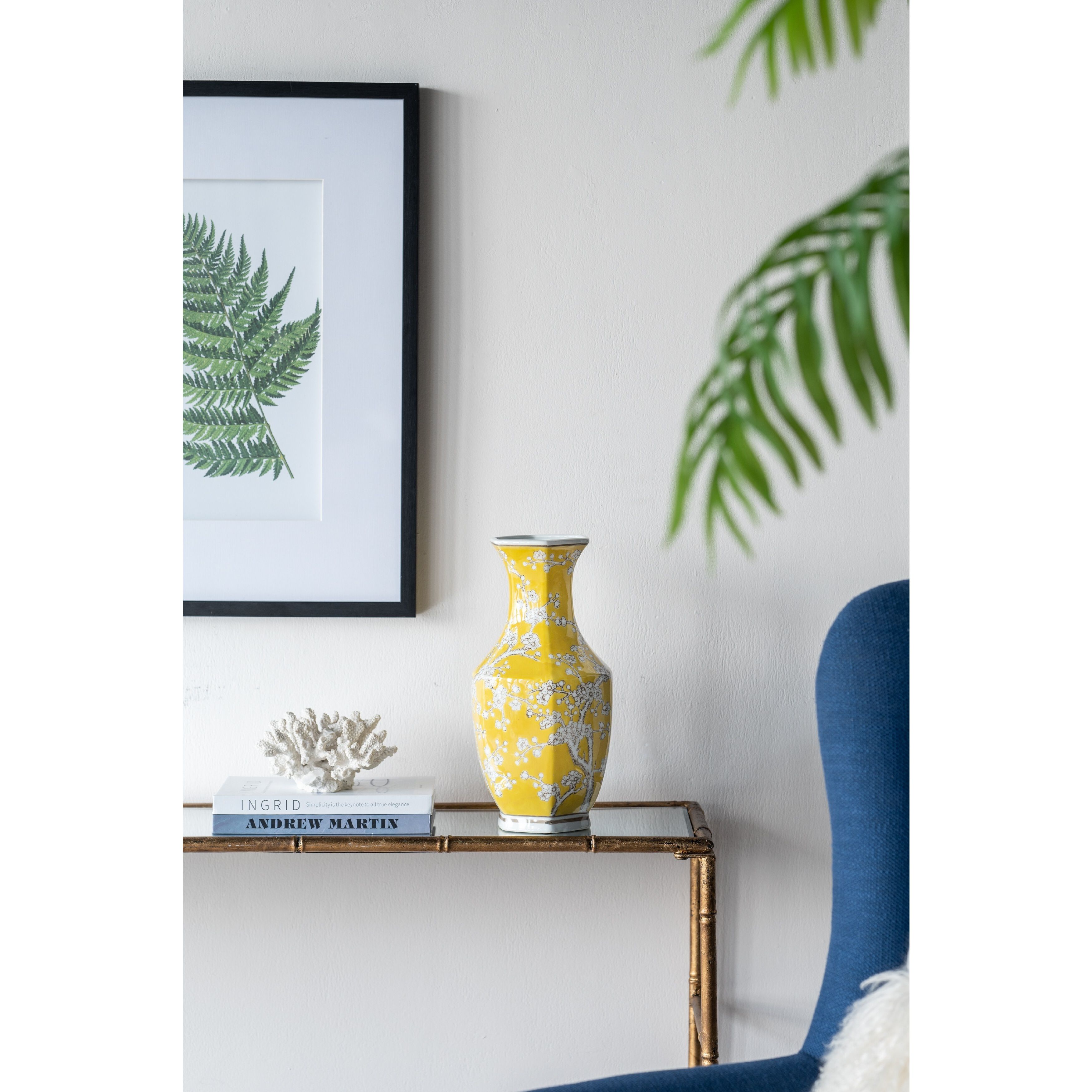 Plum 14.2 X 6.9 inch Vase