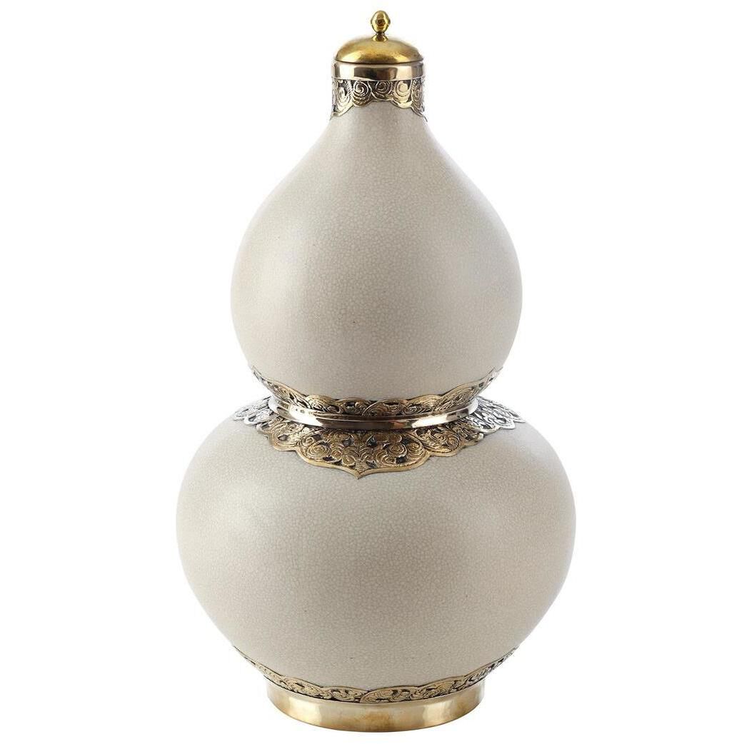 Lidded Crema 16 X 9 inch Jar