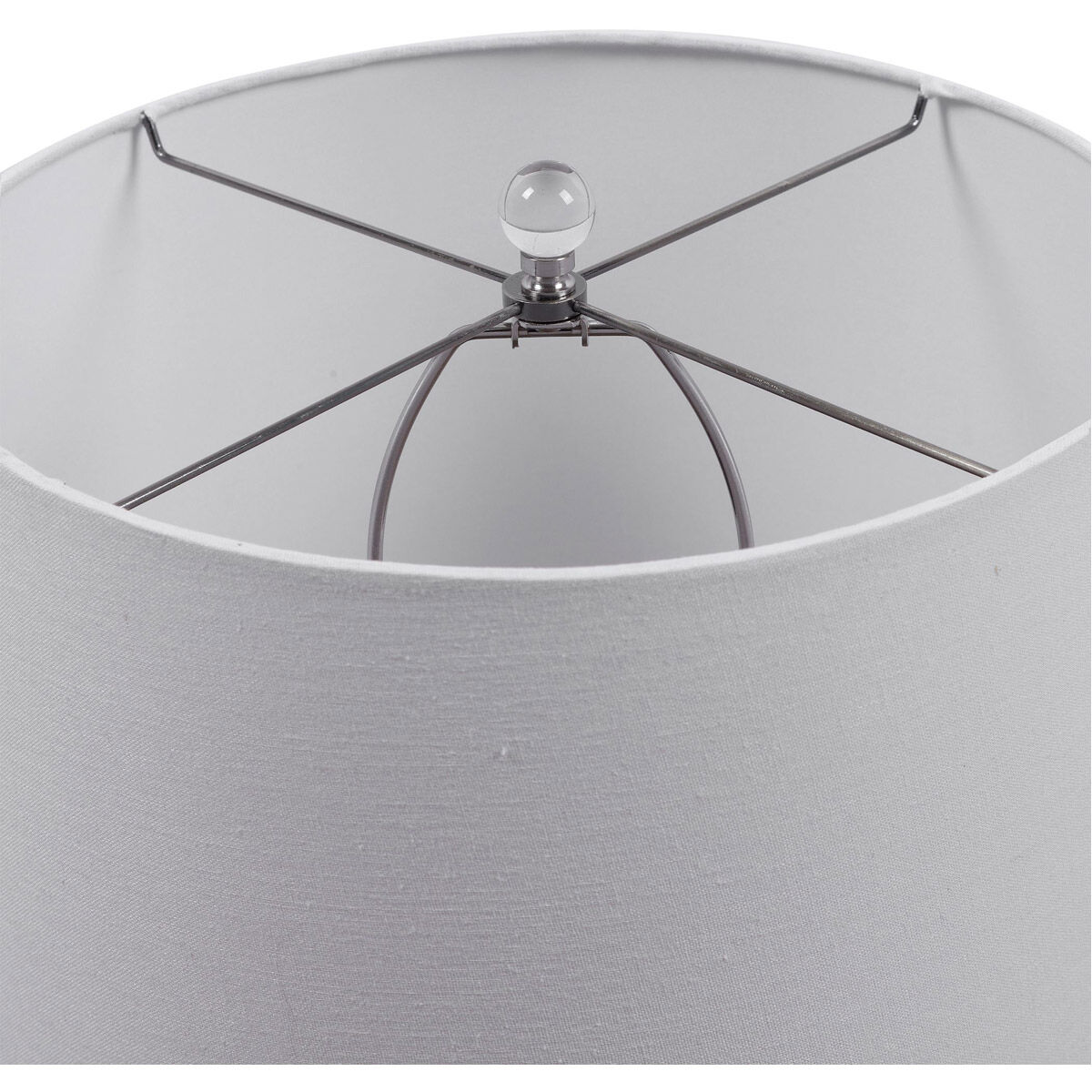 Durango 29 inch 150 watt Rust White Table Lamp Portable Light