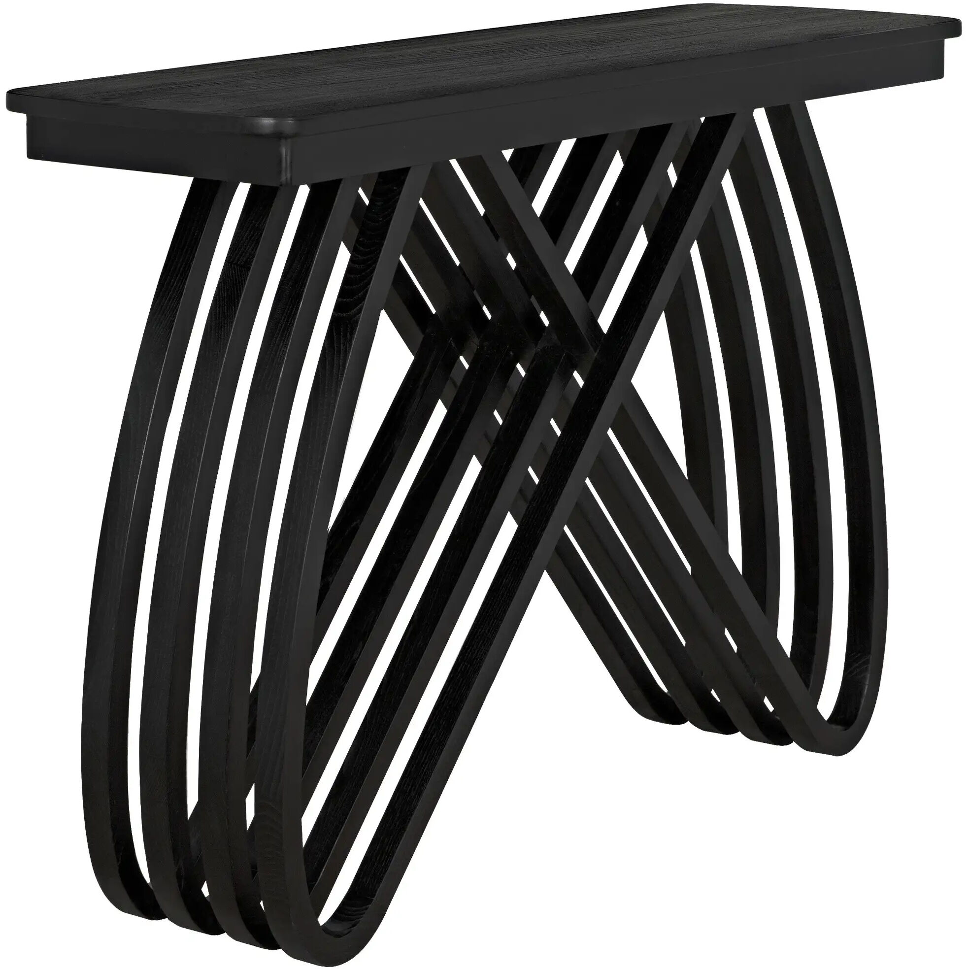 Infinity 51 X 16 inch Charcoal Black Console