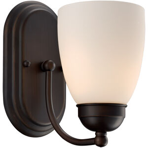 Clayton 1 Light 6 inch Rubbed Oil Bronze Wall Sconce Wall Light