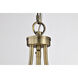 Amado 1 Light 10 inch Vintage Brass Pendant Ceiling Light
