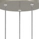 Sienna LED 6 inch Painted Nickel Pendant Ceiling Light in 3, 22.75 in
