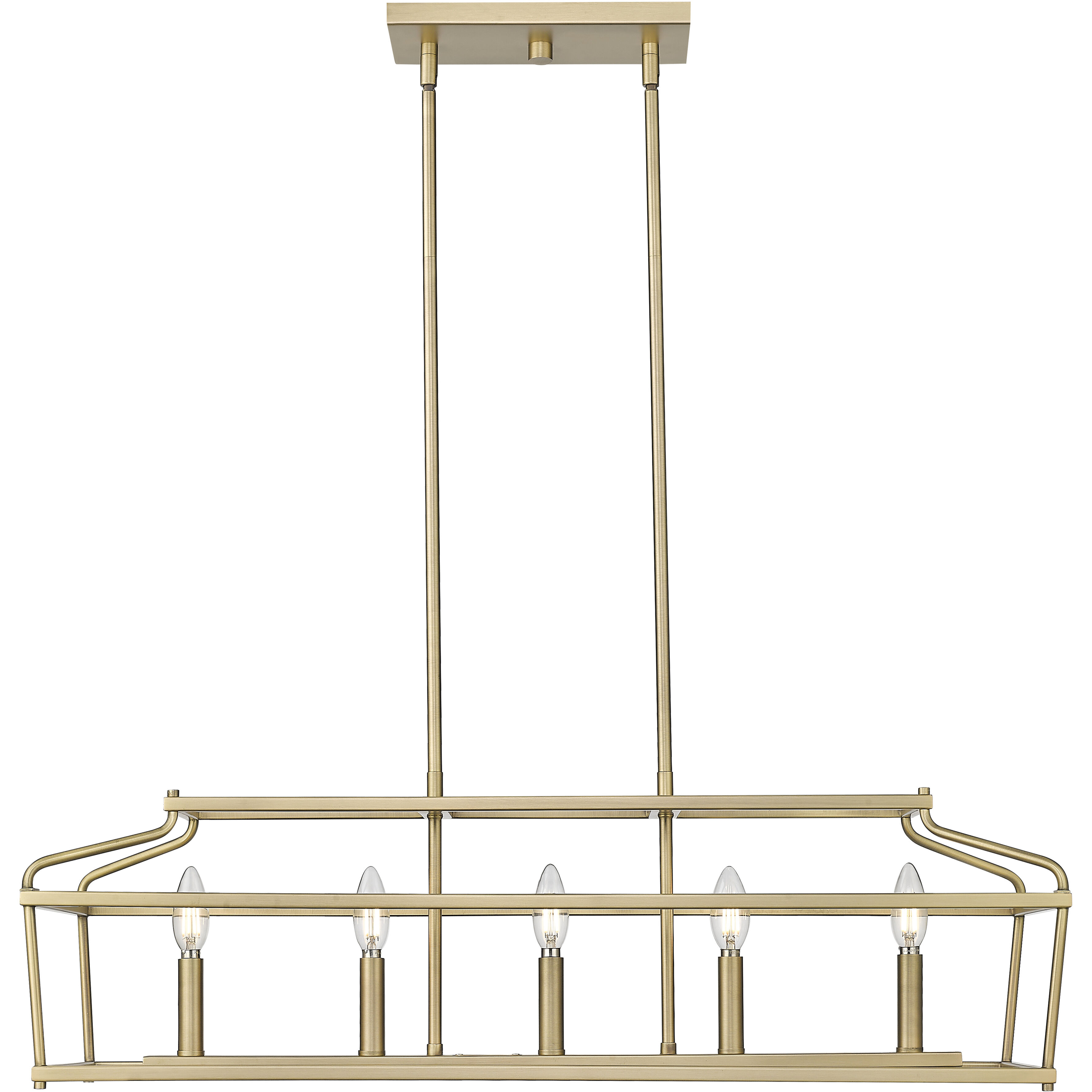 Nellita 5 Light 34.00 inch Island Light