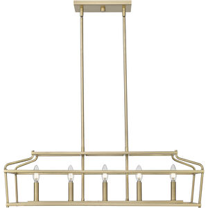 Nellita 5 Light 34.00 inch Island Light