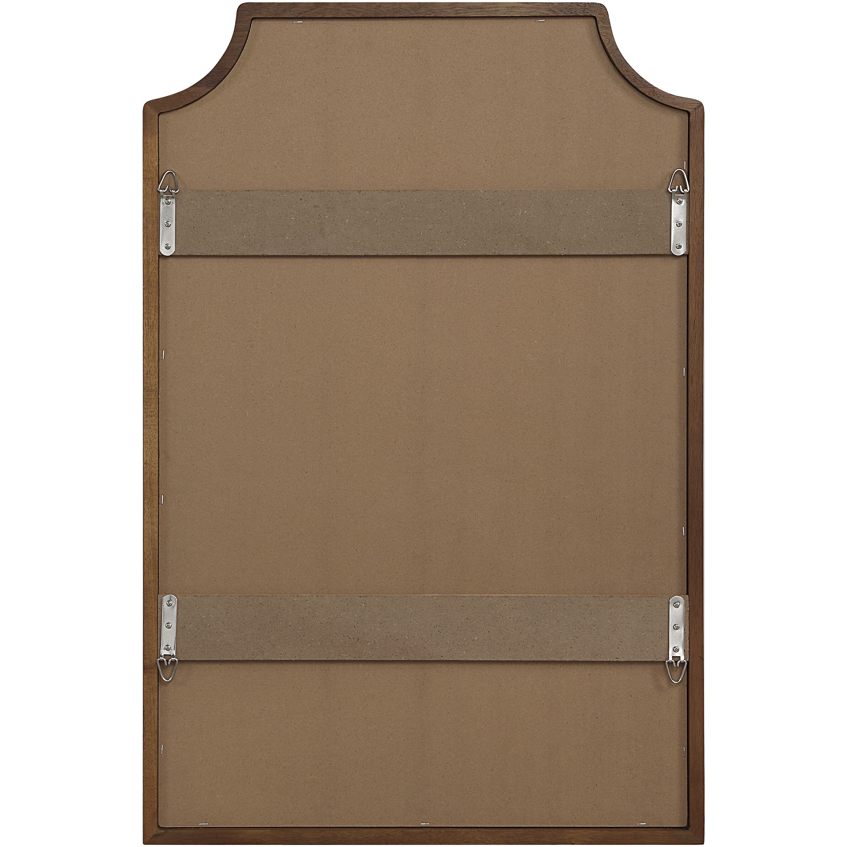 Sintra 36 X 24 inch Walnut Wall Mirror