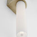Windsor Smith Arena LED 4.5 inch Hand-Rubbed Antique Brass Sconce Wall Light