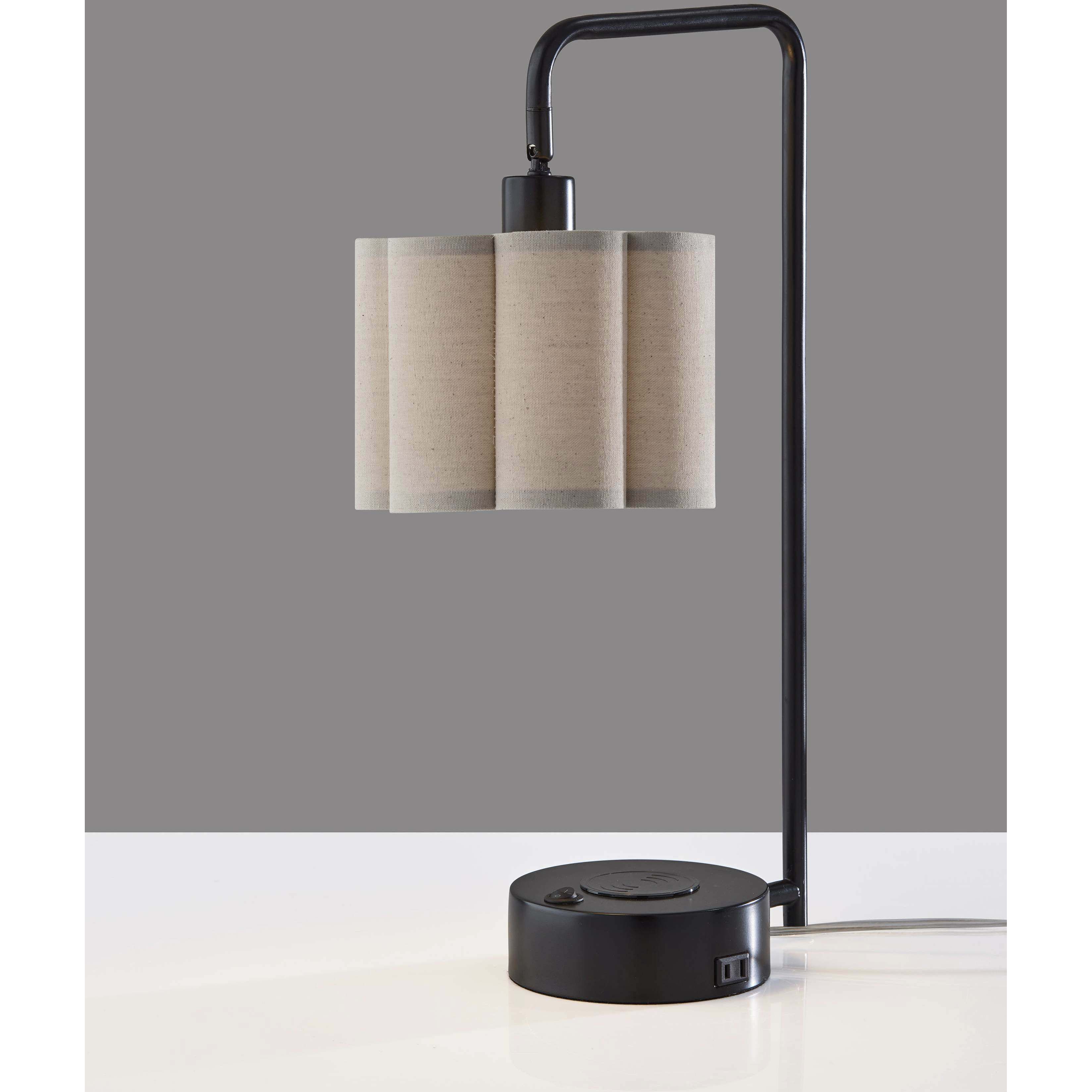 Dover 22.25 inch 60.00 watt Black Supercharger Desk Lamp Portable Light