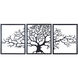 Cameron Matte Black-Laser Cut Wall Art