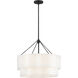Gwen 5 Light 24 inch Black Chandelier Ceiling Light