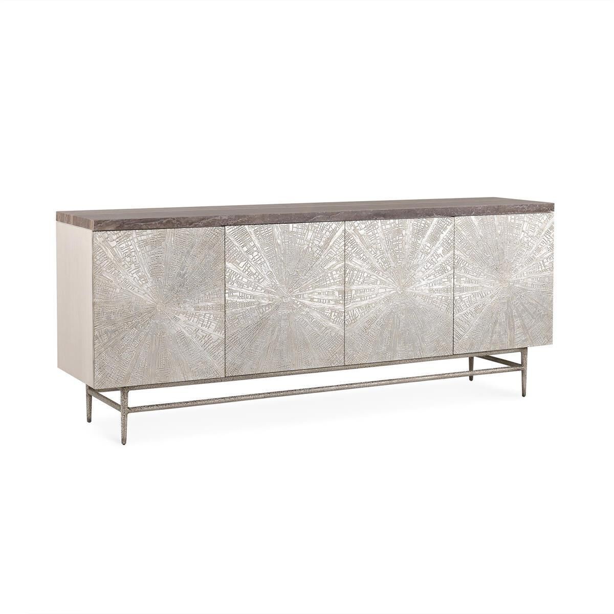 Conway 94 X 21 inch Credenza, Four-Door