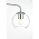 Genesis 2 Light 19 inch Chrome Bath Sconce Wall Light