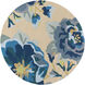 Rain 96 inch Tan Outdoor Rug in 8 Ft Round, Round