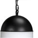 Big Boy 3 Light 10 inch Matte Black Pendant Ceiling Light