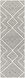 Mardin 96 X 30 inch Light Grey Rug in 2.5 x 8, Runner