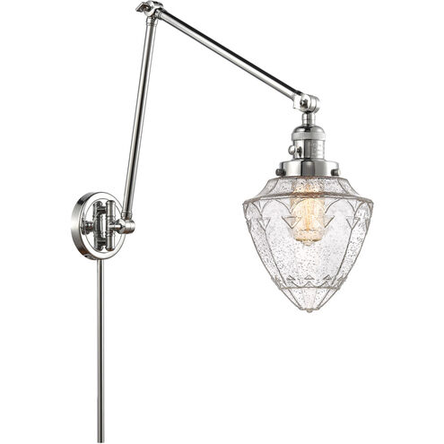 Franklin Restoration Bullet 32 inch 6.00 watt Polished Chrome Swing Arm Wall Light