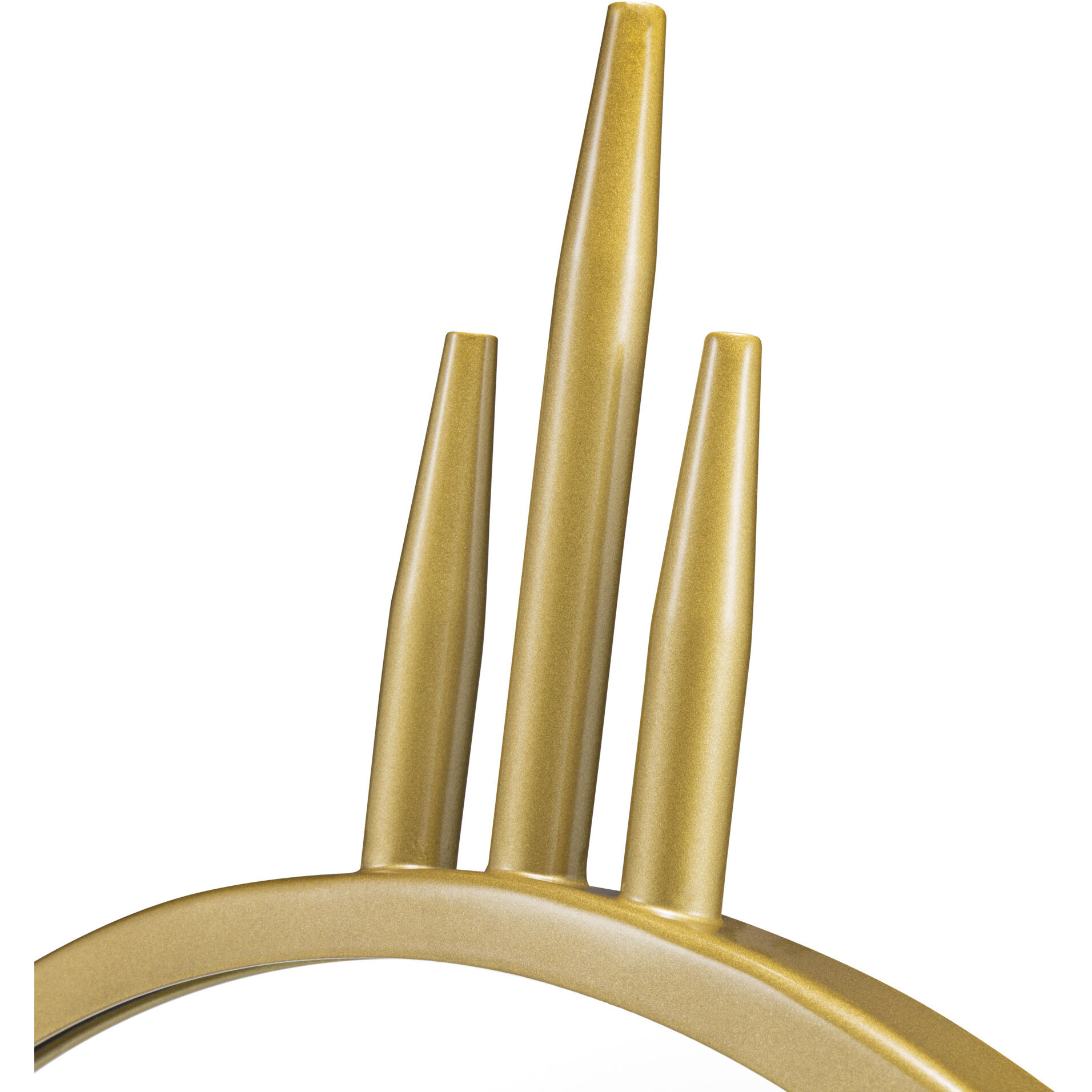 Propaganda 41 X 22 inch Gold Wall Mirror