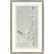 Bird Family Neutral and Green and Blue and White Framed Art