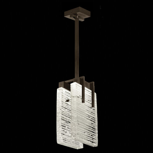 Terra 2 Light 7.75 inch Bronze Pendant Ceiling Light in Rake