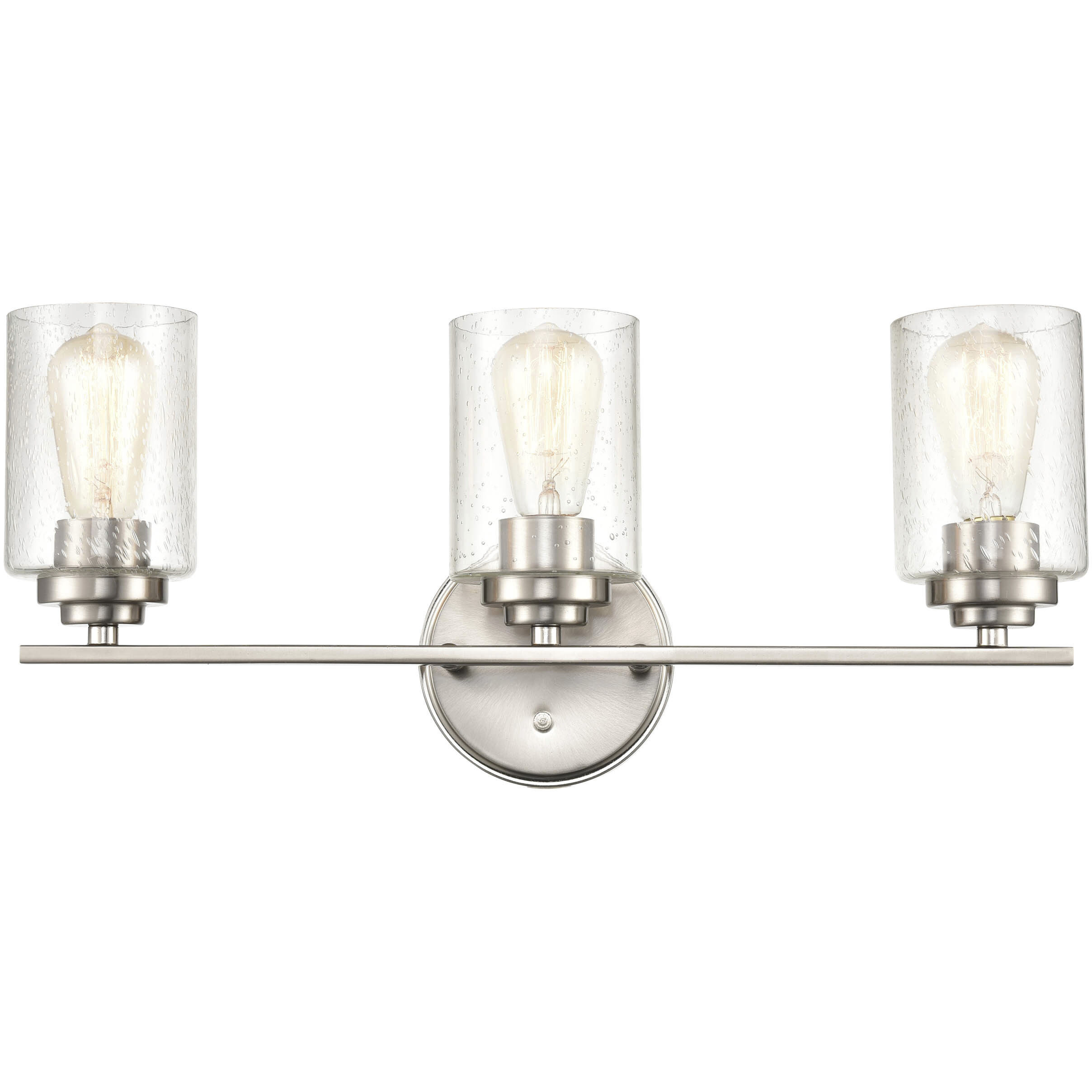 Moven 3 Light 22 inch Satin Nickel Bathroom Vanity Light Wall Light