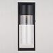 Sawyer LED 14.25 inch Matte Black Outdoor Wall
