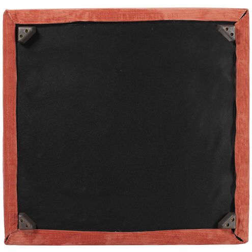 Pana Universal 18 inch Terracotta Ottoman