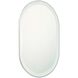 Sara 36 X 24 inch Silver Wall Mirror