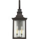Monte Grande Outdoor Wall Lantern in Slate