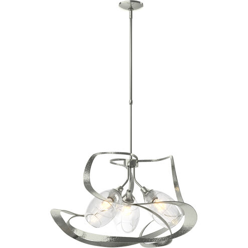 Nest 3 Light 31 inch Sterling Pendant Ceiling Light