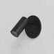 Micro 3.82 inch Matte Black Interior Reading Light Wall Light
