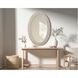 Marlowe 36 X 24 inch Linen White Mirror
