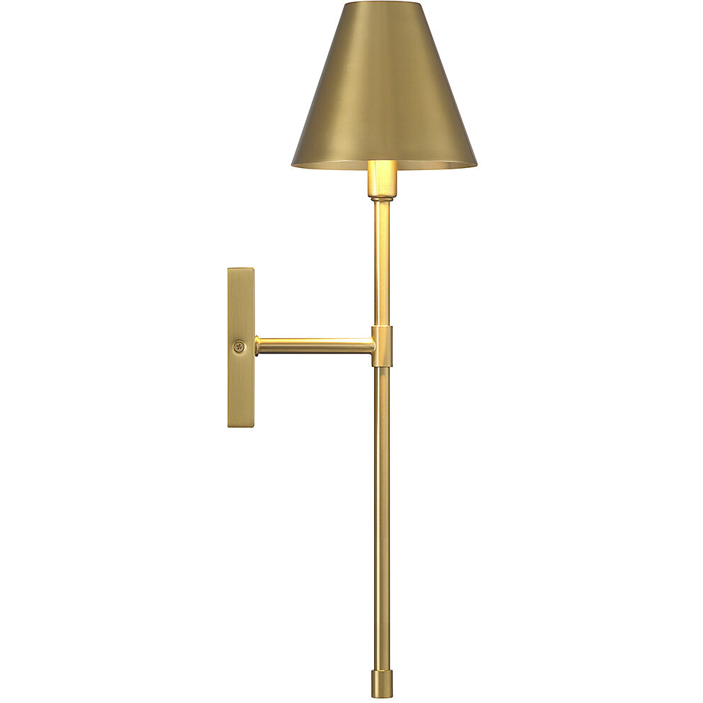 Jefferson 1 Light 5.5 inch Warm Brass Wall Sconce Wall Light