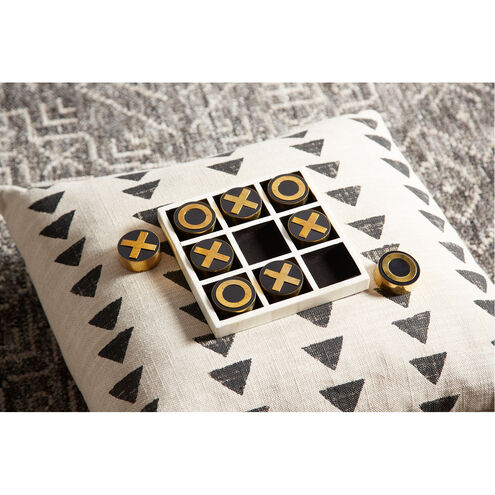 Noughts & Crosses 8 X 2 inch Sculpture