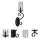 Ilsa 1 Light 5 inch Matte Black Sconce Wall Light