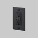 1G Duplex 125 Black Outlet, USB A + C