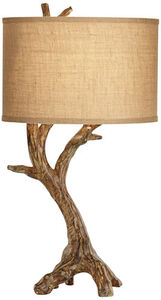 Beachwood 31 inch 150 watt Natural Table Lamp Portable Light