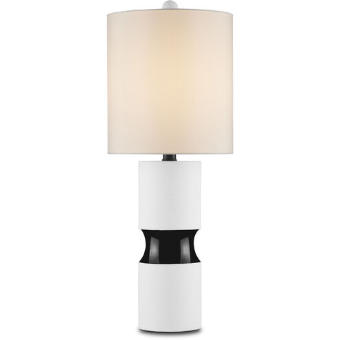Althea 31.5 inch 150 watt Off White and Black Table Lamp Portable Light