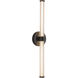 Alora Mood Elsie LED 1.75 inch Matte Black Bath Vanity Light Wall Light