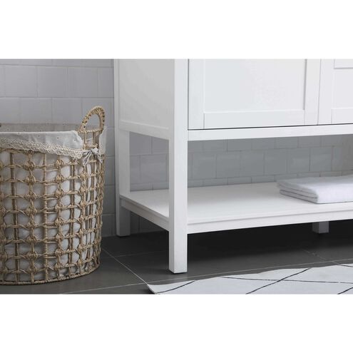 Heath 54 X 21.5 X 35 inch White Vanity Sink Set