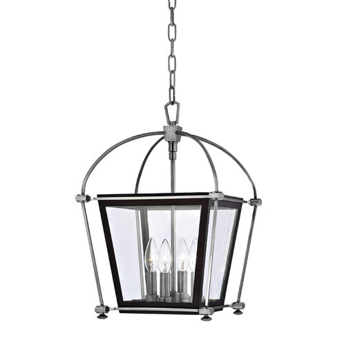 Hollis 4 Light 12.75 inch Polished Nickel Pendant Ceiling Light