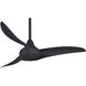 Wave 44 inch Coal Ceiling Fan