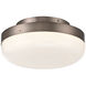 Harwel LED 12 inch Harlow Bronze Flush Mount Ceiling Light