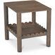 Wiley 22 X 20 inch Brown Side Table