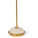 Fisher Stem 28.75 inch 60.00 watt Gold Leaf Table Lamp Portable Light, Buffet Lamp