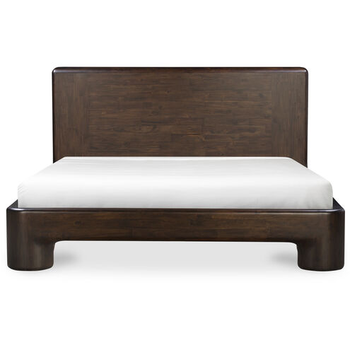 Rowan Dark Brown Bed, Queen