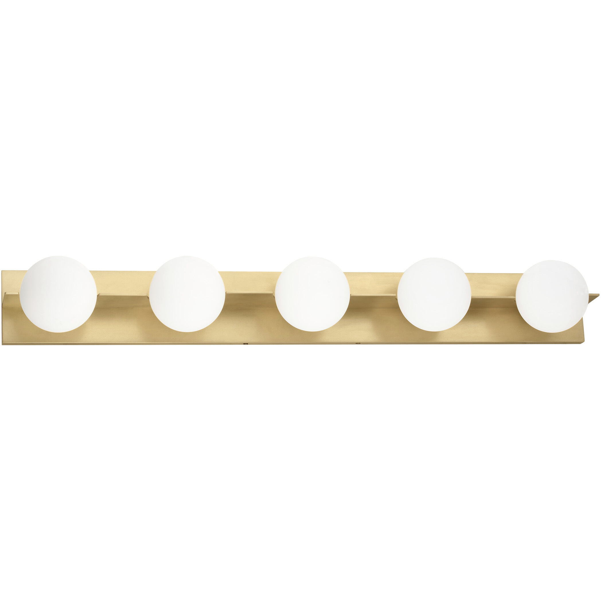Sean Lavin Orbel 5 Light 40.9 inch Natural Brass Bath Vanity Wall Light