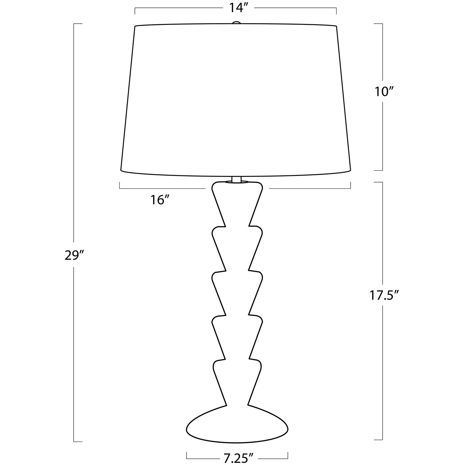 Patricia 29 inch 150.00 watt Natural Stone Table Lamp Portable Light