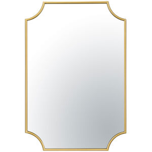 Carlton 33 X 22 inch Gold Wall Mirror, Tamara Day Collaboration