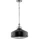 Loftin 1 Light Matte Black Pendant Ceiling Light