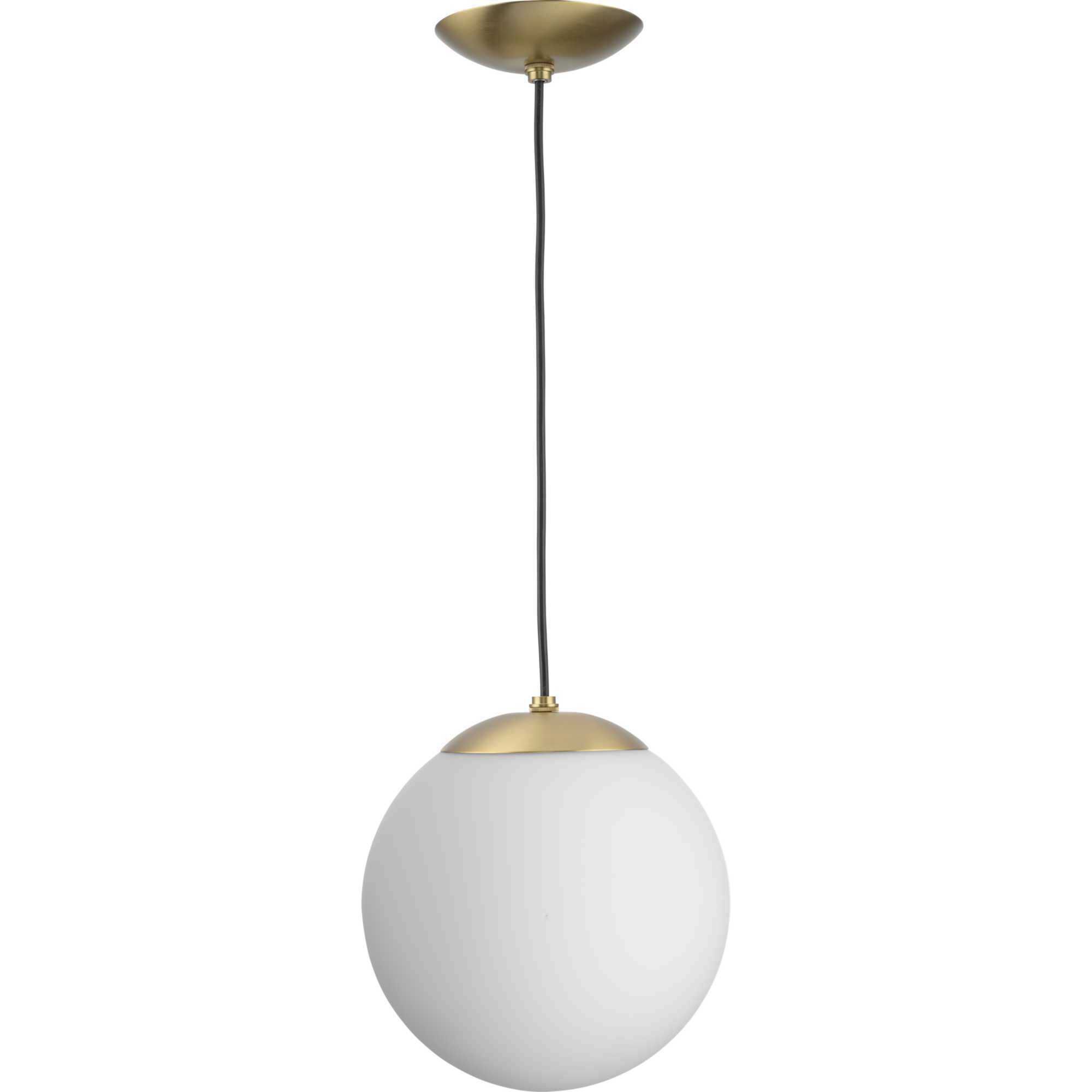 Atwell 1 Light 10 inch Brushed Bronze Pendant Ceiling Light, Medium